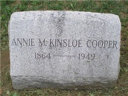 Annie Margaret <I>Kinsloe</I> Cooper 
