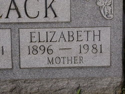 Elizabeth M. <I>Crimmins</I> Black 
