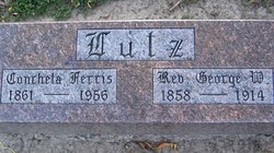 Rev George W. Lutz 
