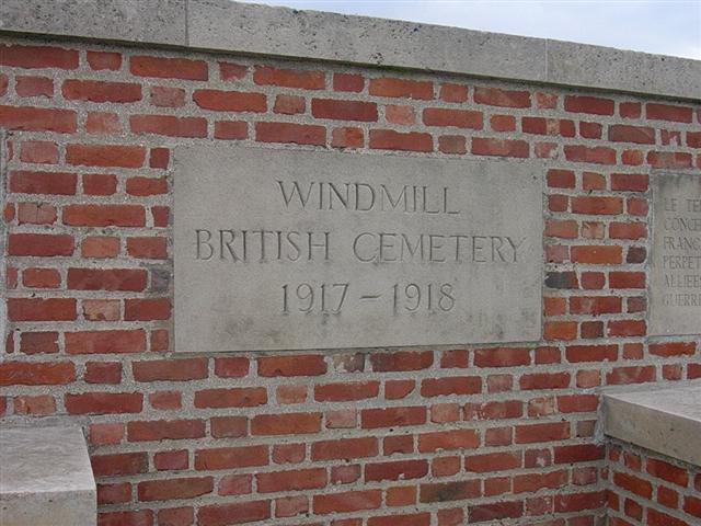 Windmill British Cemetery
