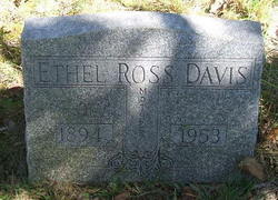 Ethel <I>Ross</I> Davis 