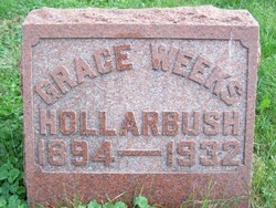 Grace <I>Weeks</I> Hollarbush 