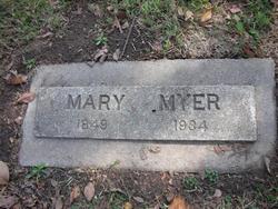 Mary (Marie) <I>Martel</I> Meyer 