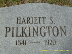 Hariett Melitha <I>Stephenson</I> Pilkington 