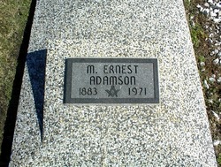 Marion Earnest Adamson 