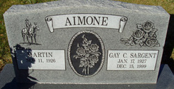 Gay C. <I>Sargent</I> Aimone 
