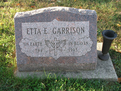 Etta Estelle <I>Newman</I> Garrison 