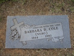 Barbara D. <I>Nero</I> Cole 