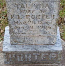 Talitha Jane <I>Carr</I> Porter 