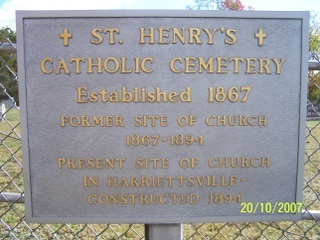Saint Henrys Catholic Cemetery