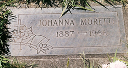 Johanna <I>Giacone</I> Moretti 