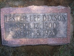 Lester Lee Dixson 