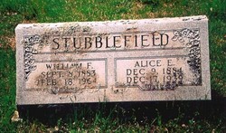 Alice Elizabeth <I>Bullington</I> Stubblefield 