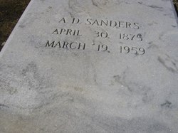 Alfred Daniel Sanders 