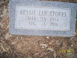Bessie <I>Behringer</I> Storrs 