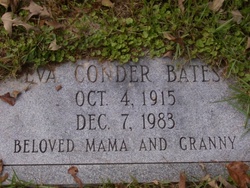 Eva <I>Conder</I> Bates 