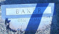 Osie Alma <I>Britain</I> Baker 