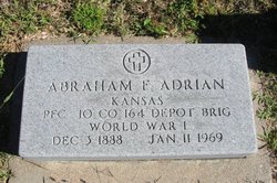PFC Abraham F. Adrian 