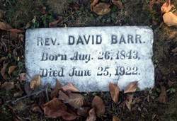 Rev David Barr 