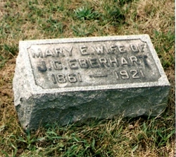 Mary Elizabeth <I>Maurer</I> Eberhart 