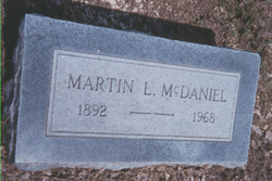 Martin Luther McDaniel 