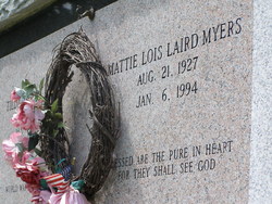 Mattie Lois <I>Laird</I> Myers 