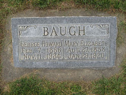 Mary Elizabeth <I>Knowles</I> Baugh 