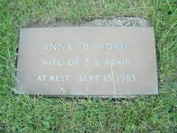 Anna B. <I>Silbermann</I> Adair 
