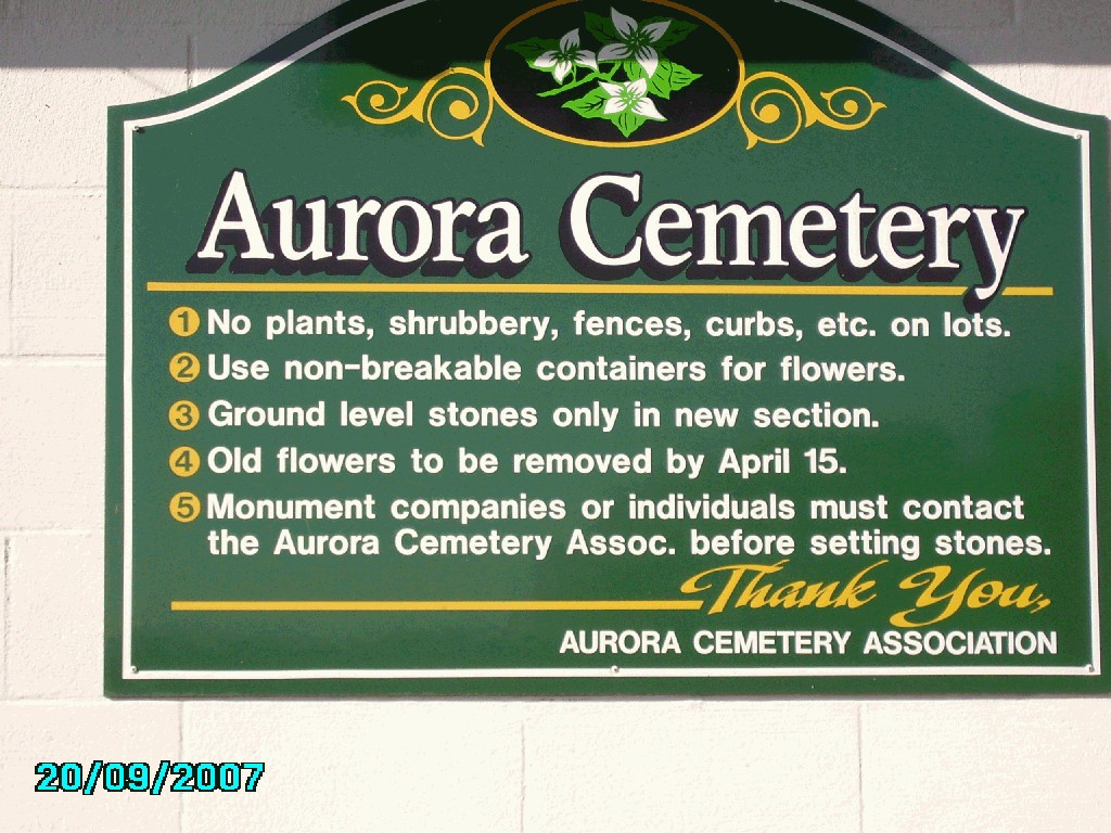 Aurora Cemetery