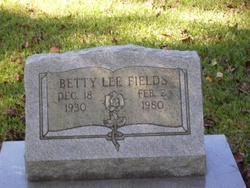 Betty Lee <I>Mouhot</I> Fields 