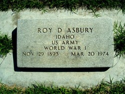 Roy Dudley Asbury 