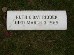 Ruth <I>O'Day</I> Ridder 