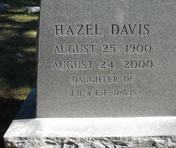 Hazel Davis 