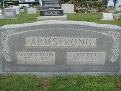 Joseph L Armstrong 