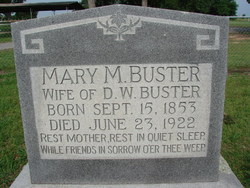Mary Mildred <I>Caviness</I> Buster 