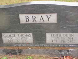 Edith <I>Dunn</I> Bray 