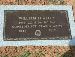 Pvt William H. Alley 