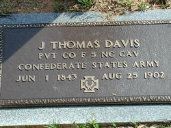 Pvt J Thomas Davis 