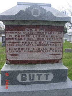Elizabeth <I>Lesher</I> Butt 