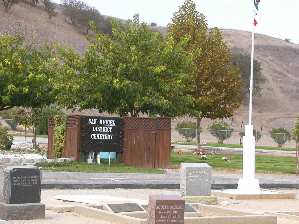 San Miguel District Cemetery