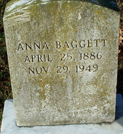 Joe Anna “Anna” <I>Yarbrough</I> Baggett 