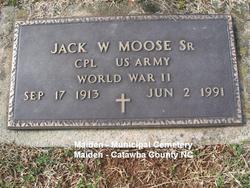 Jack Woodrow Moose Sr.