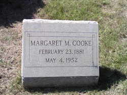 Margaret M “Maggie” <I>Wright</I> Cooke 