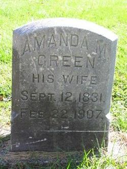 Amanda M <I>Green</I> Crofoot 
