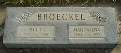 Magdalena <I>Uhl</I> Broeckel 