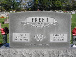 Harold Arnold Freed 