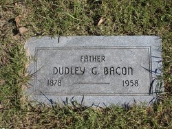 Dudley Gordon Bacon 
