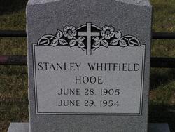 Stanley Whitfield Hooe 