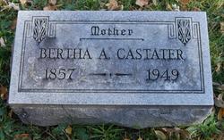 Bertha A. <I>Hafeman</I> Castater 