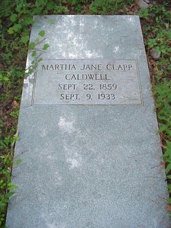 Martha Jane <I>Clapp</I> Caldwell 